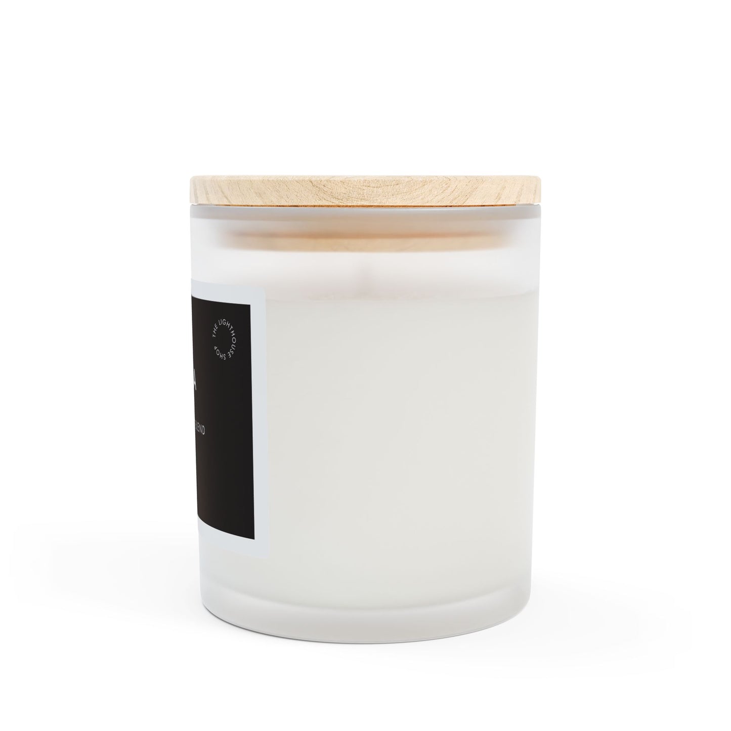 Frosted Glass Candle, 11oz