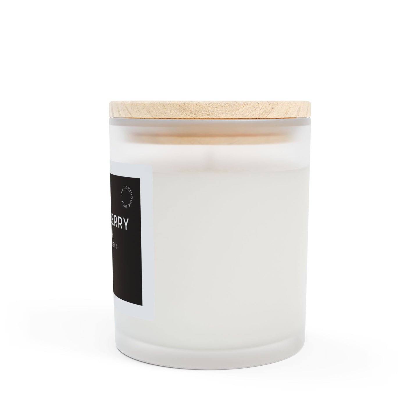 Blackberry Vanilla Frosted Glass Candle - 11oz | Coconut & Soy Blend | Relaxing Home Decor