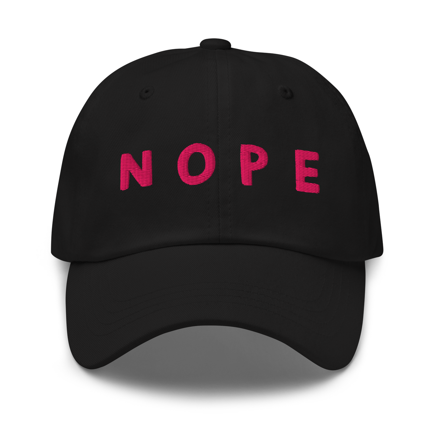 "NOPE" Dad hat